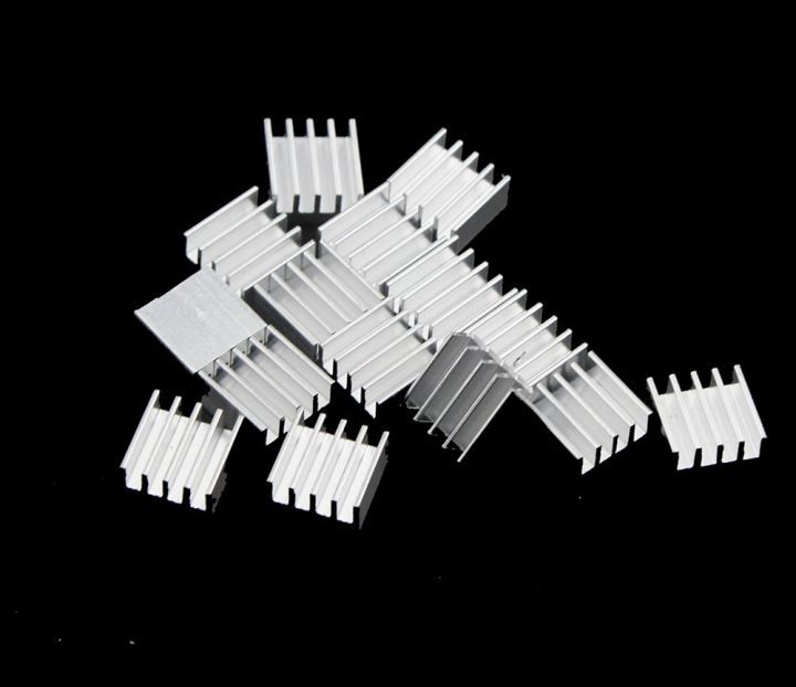 50pcs-lot-aluminum-heatsink-8-8-8-8-5mm-electronic-chip-radiator-cooler-w-thermal-double-sided-adhesive-tape-for-ic-3d-printer-adhesives-tape