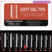 SOFT PVCเล็บปลอมใส/ขุ่น Soft Gel Full Cover Nail Tips พร้อมส่งทุกวัน หลากหลายแบบ คุณภาพดี เล็บปลอมบาง เบา หยืดหยุ่น โค้งง้อได้