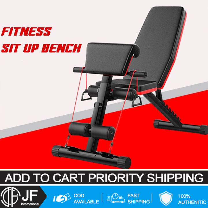Adjustable Bench Press Chair, Gym Bench, Dumbbell Bench, SitUp Bench, Fitness Equipment Lazada PH