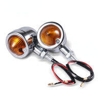 ไฟเลี้ยวรถจักรยานยนต์สำหรับ Harley Copter Cruiser Honda Suzuki Yamaha Shadow Universal 12V R สัญญาณ Lamp