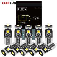 CASHCOW 10x LED 194หลอดไฟ LED Bright สำหรับรถบรรทุกภายในรถโดมแผนที่ประตูมารยาท Marker ไฟ Wedge T10 168 2825 Xenon สีขาว