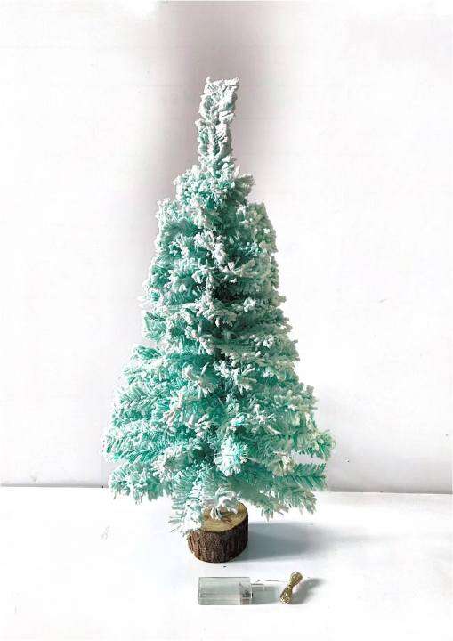 Mini Christmas Tree Artificial Snow Highquality Festive Decoration