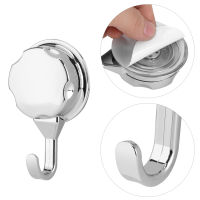 3PCS Bathroom Heavy Duty Suction Cup Hook ABS Towel Wall Hook Rack Holder With Suction Cup For Bathroom Kitchen