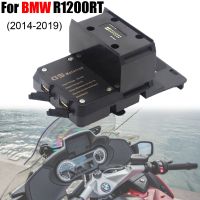 ที่ชาร์จ USB รถจักรยานยนต์สำหรับ BMW R1200 R1200RT RT 2014-2020โทรศัพท์มือถือฐานยึดอุปกรณ์นำทาง USB 2019 2018 2017 2016 2015