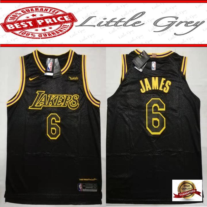 2021 Earned Edition Los Angeles Lakers Black #6 NBA Jersey,Los Angeles  Lakers