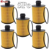 5Pc Oil Filter For Chevrolet Malibu Opel Zafira Tourer C 2012 2013 2014 2015 2016 2017 2018 2019 2.0 D Opel Cascada 2.0 CDTI