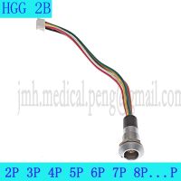 HGG.2B 2 3 4 5 6 7 8 10 12 14 16 18 19Pin Welding Termina Connecting Line Socket Tight Or Vacuumtight (Watertight When Mated)