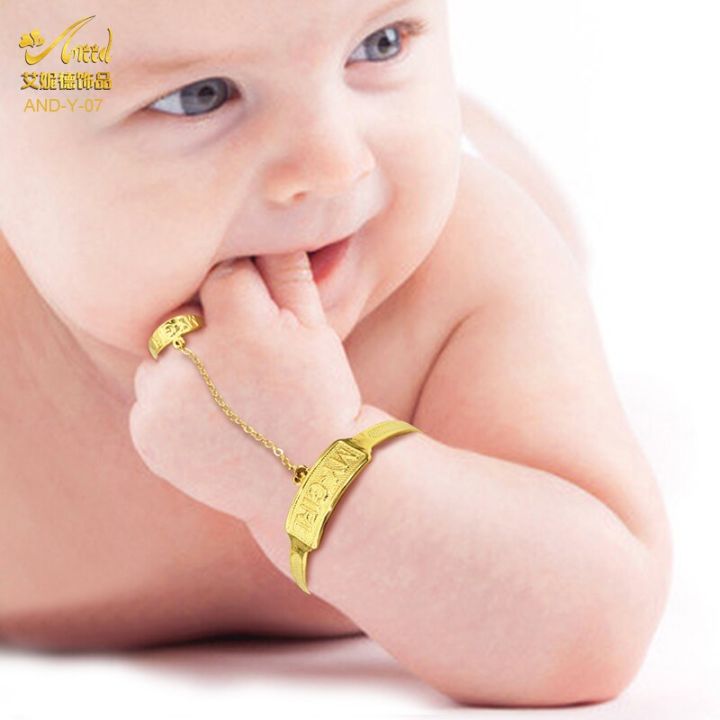 Gold jewelry for on sale newborn baby girl