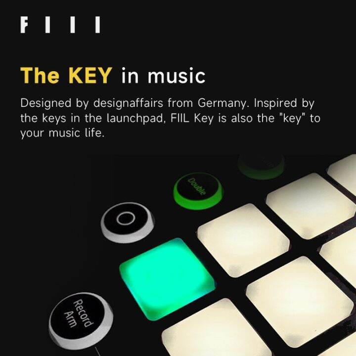 fiil-key-หูฟังบลูทูธ5-3ล่าสุด-tws-หูฟังไร้สายรองรับ-fiil-android-app-พร้อม15eqs-หูฟังสำหรับเล่นเกม-latency-ต่ำ