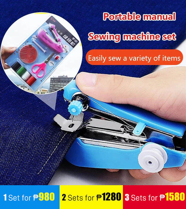 Kangdo. Sewing Machines Portable Manual Sewing Machine Set Lazada PH