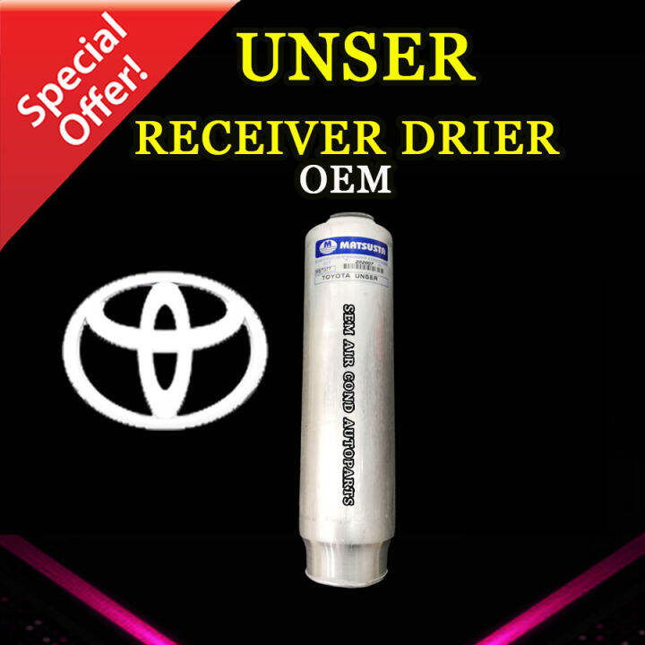 TOYOTA UNSER OEM NEW RECEIVER DRIER (CAR AIRCOND SYSTEM) FILTER DRYER Lazada