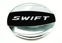 ครอบฝาถังน้ำมัน Suzuki Swift 2015-18 ชุบโครเมี่ยมตัดดำ