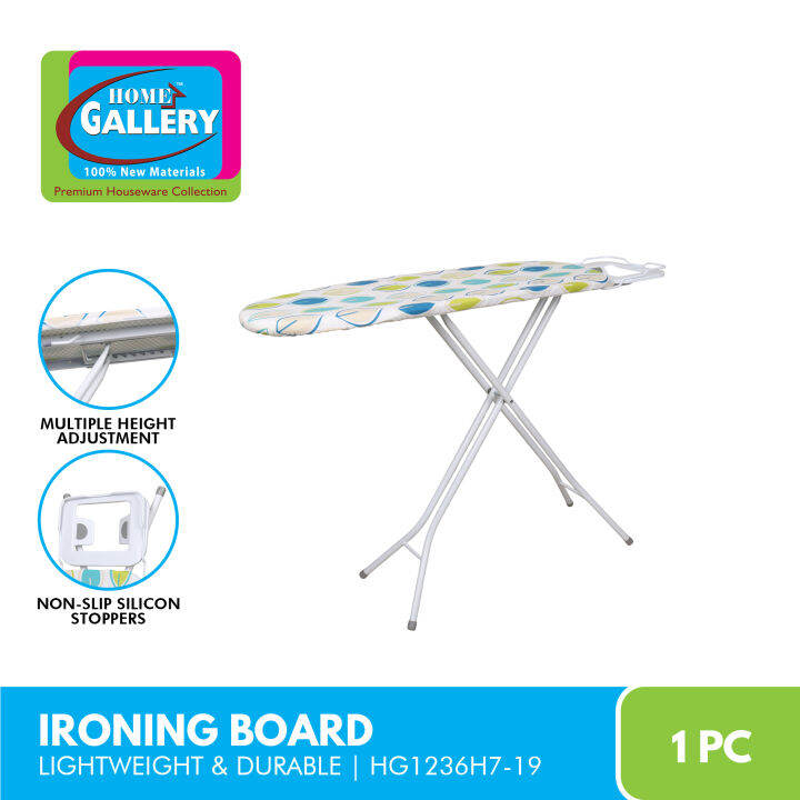 Home Gallery Ironing Board Heavyduty with Cotton Cover Cleaning
