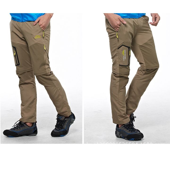 outdoor-men-tactical-lightweight-zip-off-quick-drying-stretch-convertible-cargo-pants-shorts-bottom-for-hiking-camping-travel