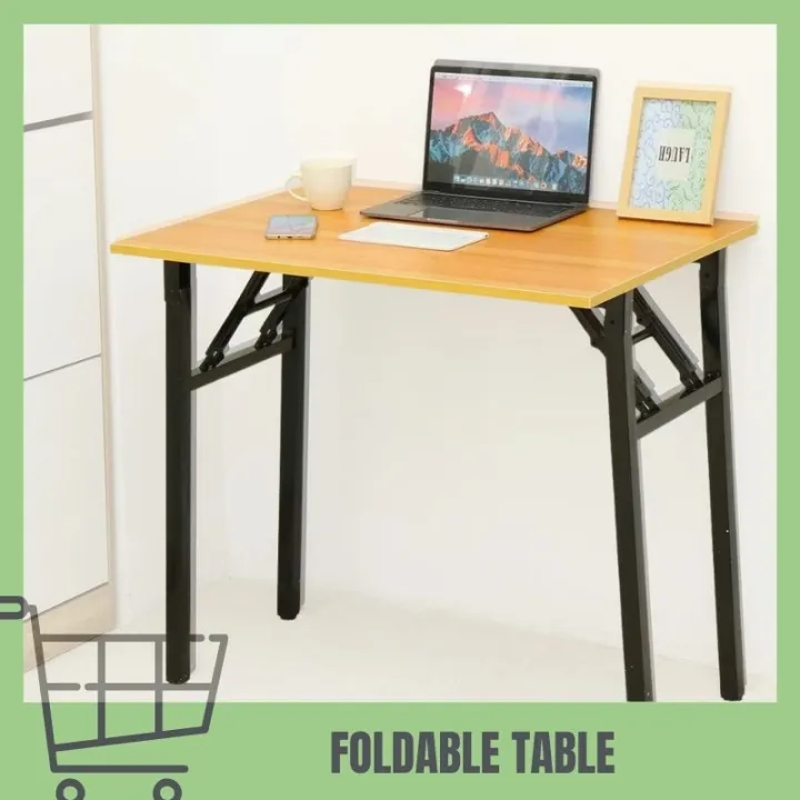 CO MNL Folding Home Office Desk Computer Table / Foldable Wooden