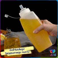 AIK ขวดบีบซอสปรุง ขนาดใหญ่ 800ML 1000ML สําหรับใส่ซอสน้ํามันมัสตาร์ด Jam bottle