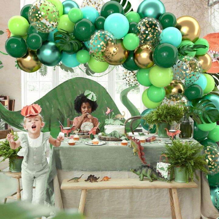 cc-145pcs-balloons-garland-arch-jungle-birthday-kid-wedding-supplies-baby-shower-baloon