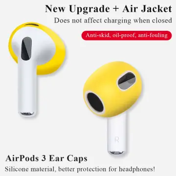 For AirPods 3rd Generation Ear Tips Covers Pads Protective Skin Case For  Apple AirPod 3 Silicone Earphone Earbud Shell Accessory
