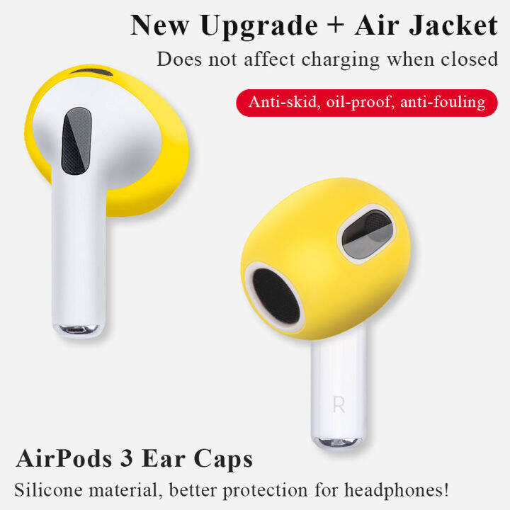 Silicone Airpods Ear Caps For AirPods 3rd Ear Cover Tips Accessories