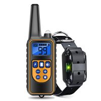 LCD Electric Dog Training Collar Waterproof Rechargeable Remote Control Pet For All Size Shock Vibration Sound