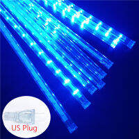 3050cm Solar Meteor Shower Rain 8 Tubes LED String Lights Waterproof Christmas Solar Street Light Outdoor Garden Tree Decor