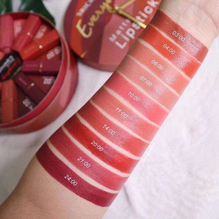 ลิปศรีจันทร์-เอฟวรี่เดย์-แมทต์-ลิปสติก-srichand-everyday-matte-lipstick-ศรีจันทร์