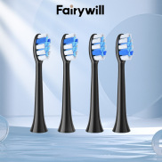 Bộ 4 đầu bàn chải thay thế cho Bàn chải điện Fairywill P11 T9 P80