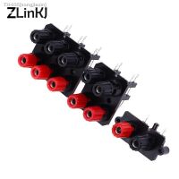 ☢❁ↂ 1pc 2 4 6 Positions Bend Pin External Audio Jack Speaker Amplifier Banana Plug 4mm Socket Connector Screw Post Terminal Block