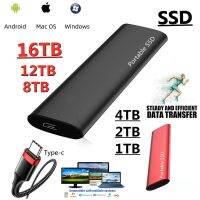 【CW】 1TB External State Hard Drive USB3.1/TYPE C Interface Speed Disk for Laptops/Windows/Mac/Phone