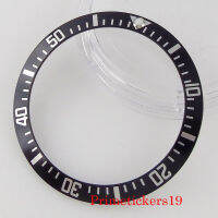 38Mm Black Alloy Bezel Insert สำหรับอะไหล่นาฬิกาข้อมือผู้ชาย40Mm