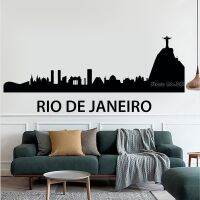 [COD] de Janeiro Wall Decal Stickers Room Vinyl Skyline Removable Mural Bedroom Brazil LL2437