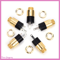 Manao 5pcs PJ392 3.5MM STEREO FEMALE sockfect JACK 3.5 Audio Headphone CONNECTOR GOLD