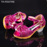 【hot】✻✲  Childrens Shoes 2020 New Glitter Children Heel Fashion Sandals