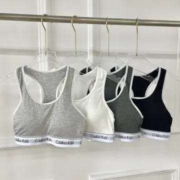 Grey calvin cheap klein sports bra