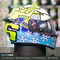 AGV K3 SV Rossi Winter Test 2016 By MOTOFIIX