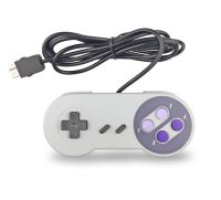 【Bestseller】 ควบคุมเกมจอยสติ๊กเล่นเกม Gamepad ควบคุมสำหรับ Nintendo SNES มินิเกม Pad คอมพิวเตอร์ควบคุมจอยสติ๊ก