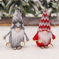 2022 Navidad Christmas Skiing Gnome Doll Angel Xmas Tree Pendant Ornament Decoration for Home Noel Deco Natal New Year gift 2023