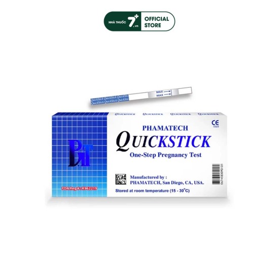 Que thử thai quickstick mỹ - hộp 1 que - ảnh sản phẩm 1