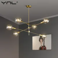 Nordic Modern Pendant Lights Long Pole Designer Pedant Lamps Ceiling Art Decoration Hanging Lamp Bar Dining Kitchen Living Room