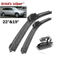 Wiper LHD Front Wiper Blades For Mitsubishi Outlander CU ZE ZF 2001 - 2006 Windshield Windscreen Window Brushes 22"+19"