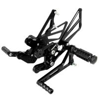 Motorcycle CNC Adjustable Foot Pegs Pedals Rest Rearset Footpegs For SUZUKI GSXR1000 GSXR 1000 2007-2008 2007 2008 K7 Pedals