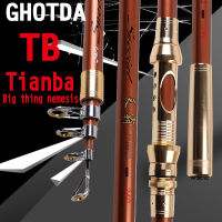 GHOTDA New 2.1M -3.6M Carp Fishing Rod feeder Hard Carbon Fiber escopic Fishing Rod fishing pole