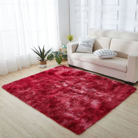 Tie-Dye Silky Rugs High Density Carpet For Living Room Bedroom Decoration Door Mats Kitchen Bathroom Floor Fashion Tatami Mat