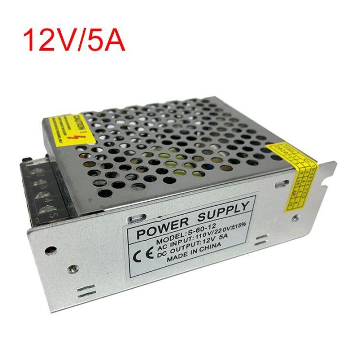 dc-12-v-ac-220v-to-12-v-แรงดันไฟฟ้า1a-2a-3a-5a-8a-10a-12-5a-power-adapter-12w-60w-100w-150w-สำหรับไฟ-led-strip