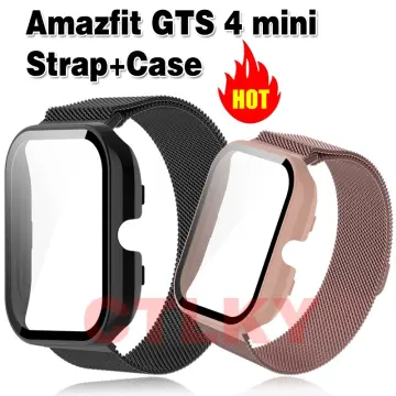 Amazfit GTS 4 Mini PC Case with Glass (Black)