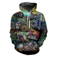 2023 style Motocross Off-road Colorful Hoodie Men Streetwear 3D Hoodies Printed Sweatshirt Hooded Animal Mens Clothing Casual Sweatshirts，can be customization