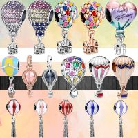 【cw】 New Pavé Colorful Happy Birthday Pendant Beads Original Color Jewelry 【hot】