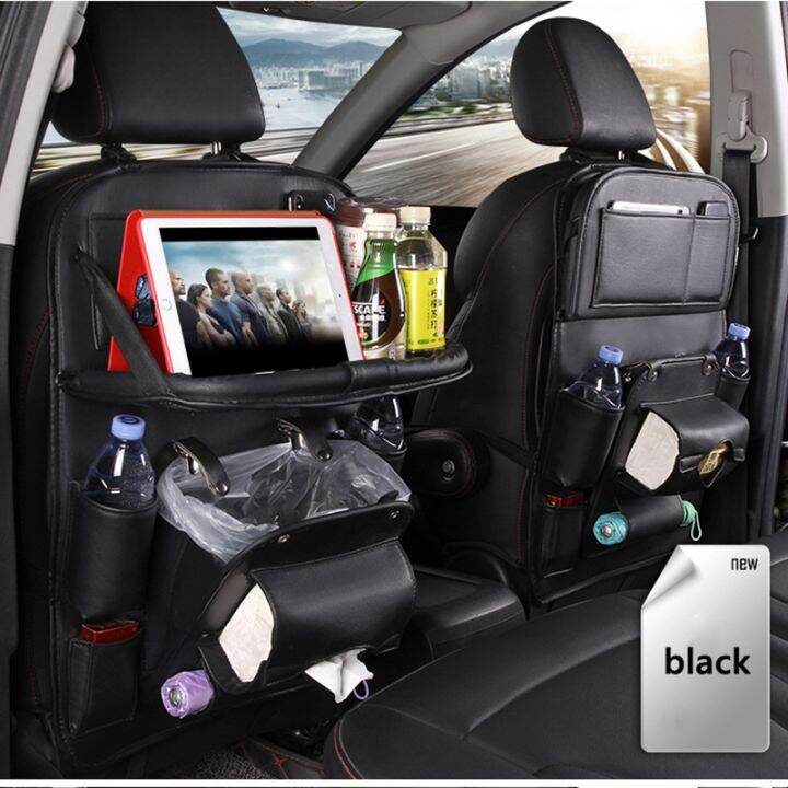 hotx-cw-leather-car-back-organizer-storage-table-tray-holder-multifunction-stowing-tidying-accessories