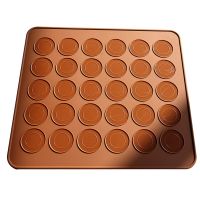 Non-Stick Silicone Macaron Macaroon Pastry Oven Baking Mould Sheet Mat Diy Mold Useful Tools Cake Bakeware Cake Mold Bread Cake  Cookie Accessories