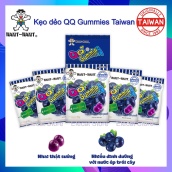Combo 20 bịch Kẹo dẻo QQ Gummies - Vị Việt Quất - Loại 20g
